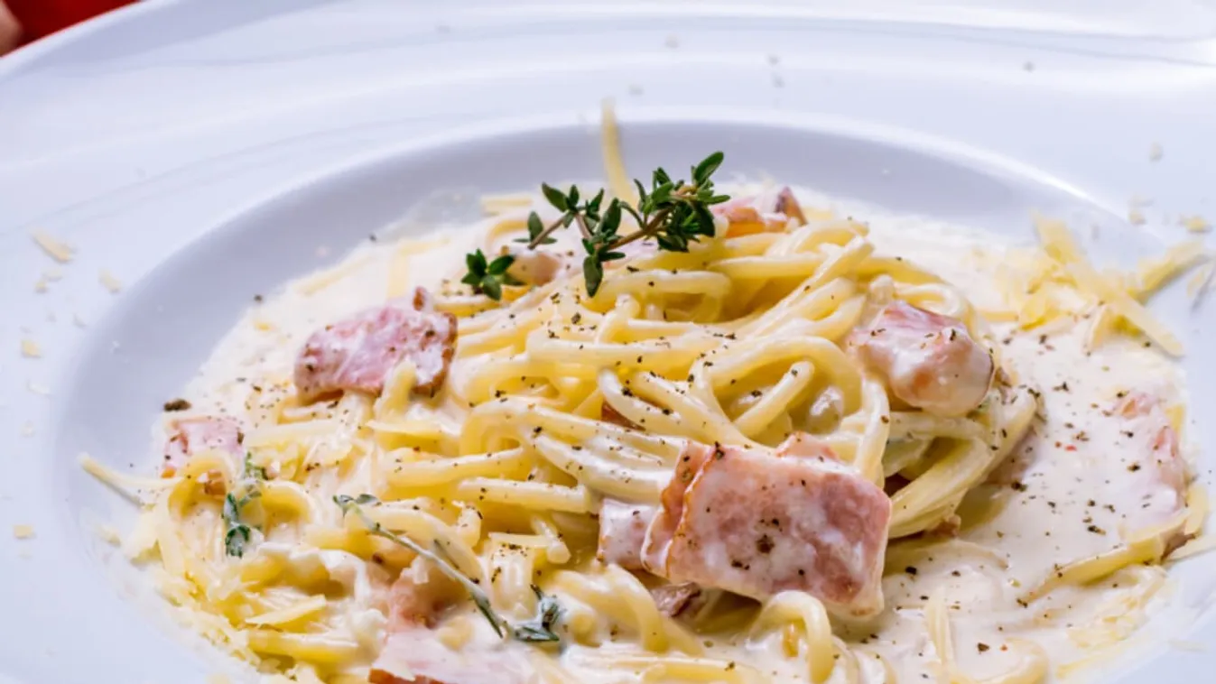 Carbonara spagetti  recept