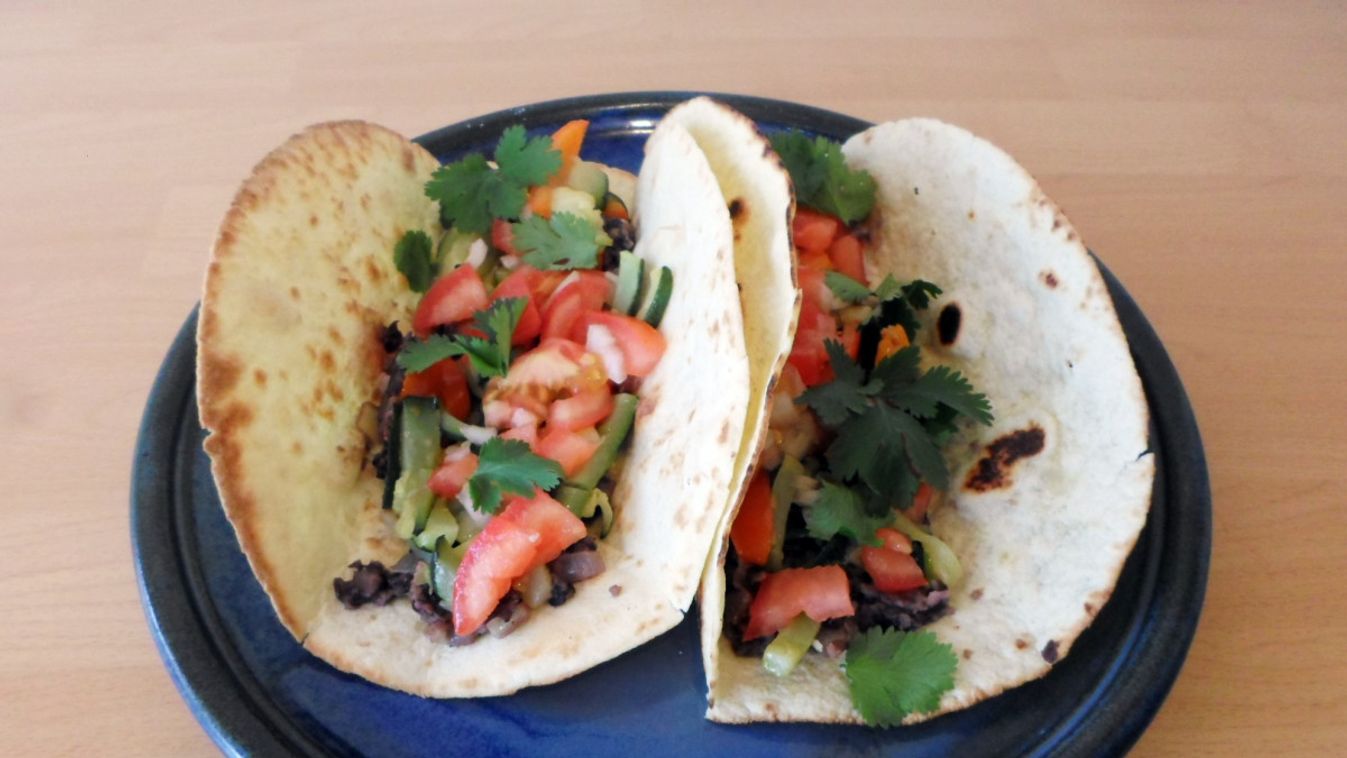 Zöldséges taco recept