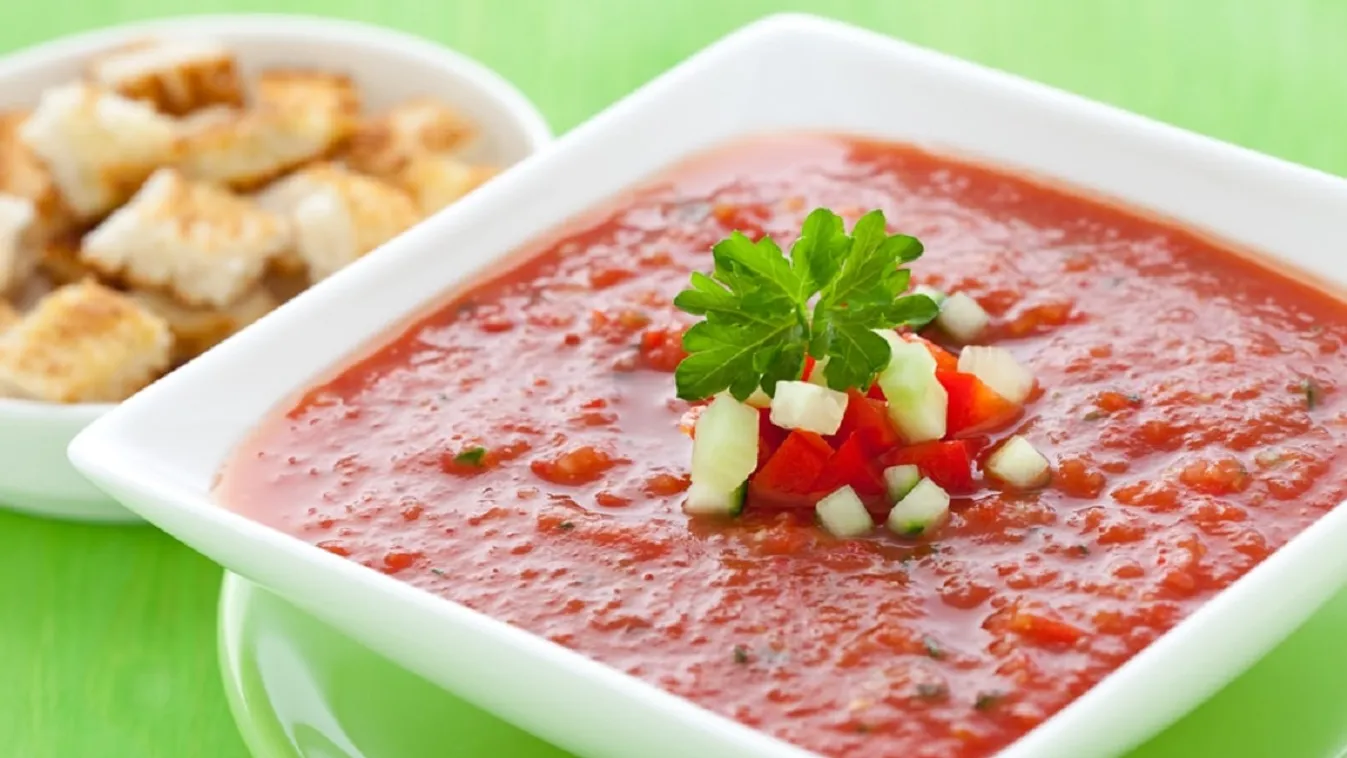 Andalúz gazpacho melegen (Gazpacho caliente)