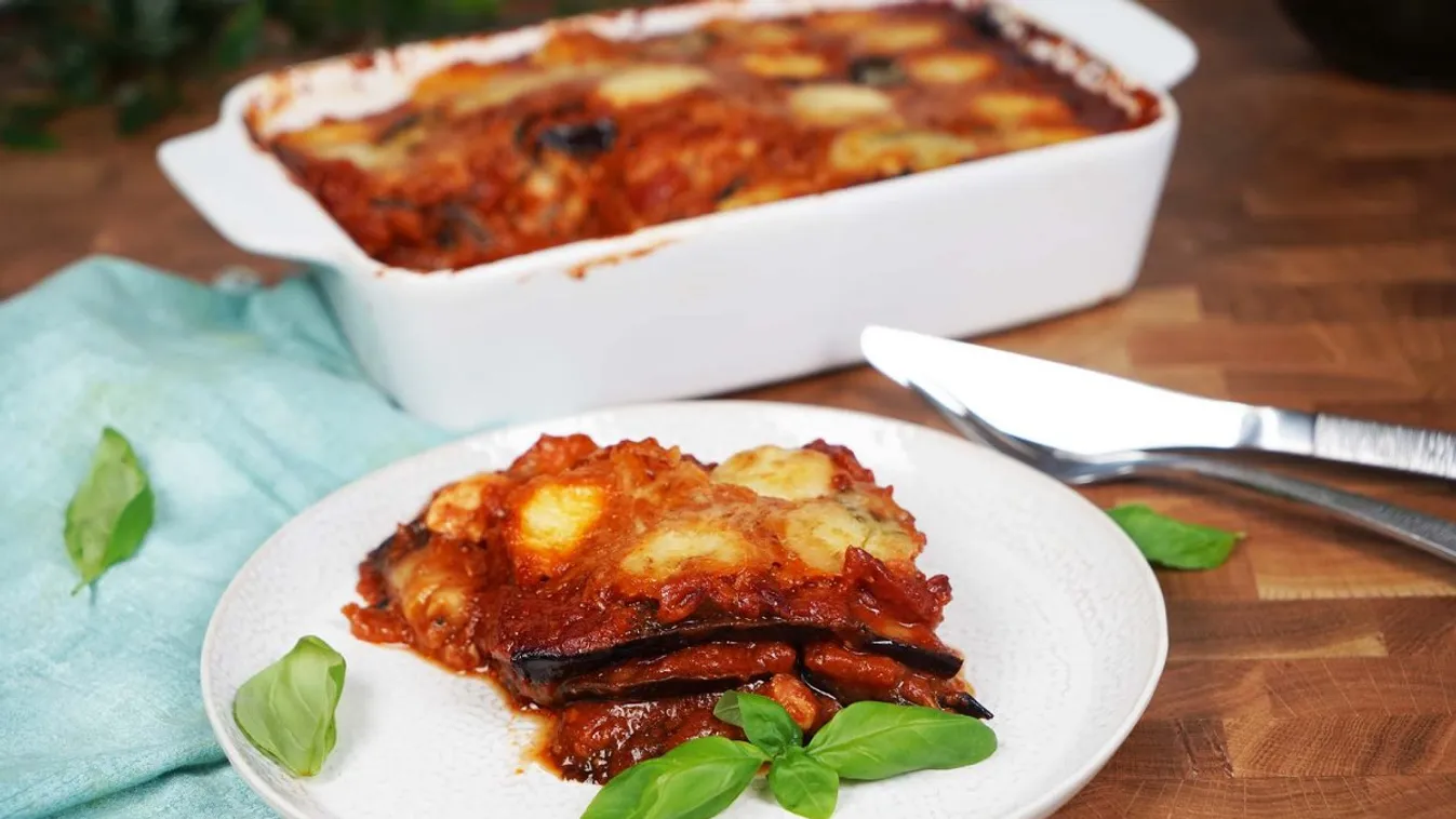 Olasz rakott padlizsán (Parmigiana di melanzane)