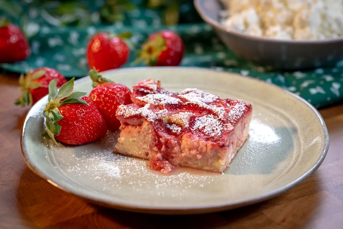 Epres-tejfölös süti recept