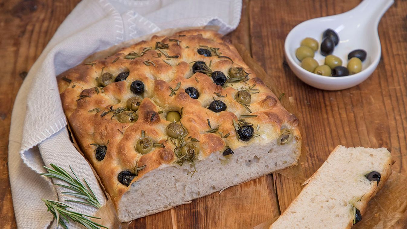 Egyszerű kovászos focaccia recept