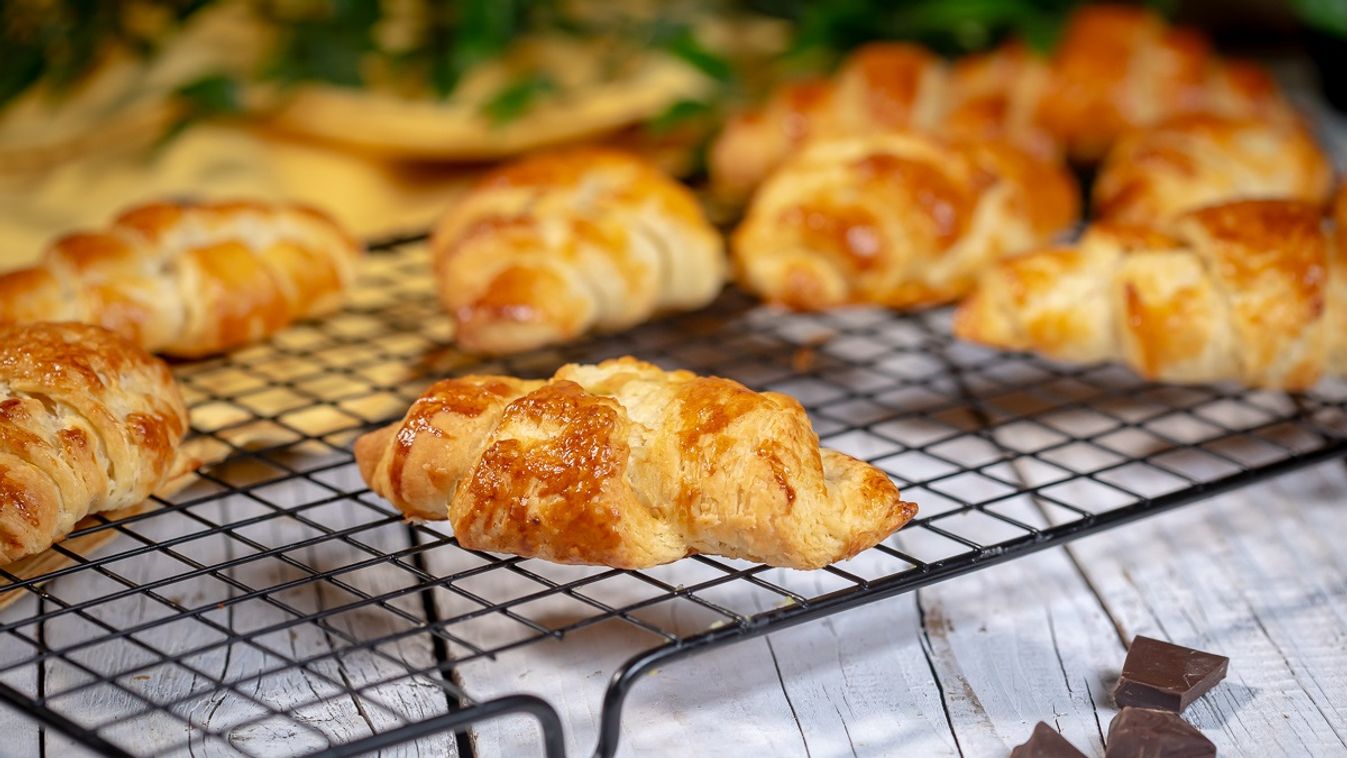 Csokoládés croissant