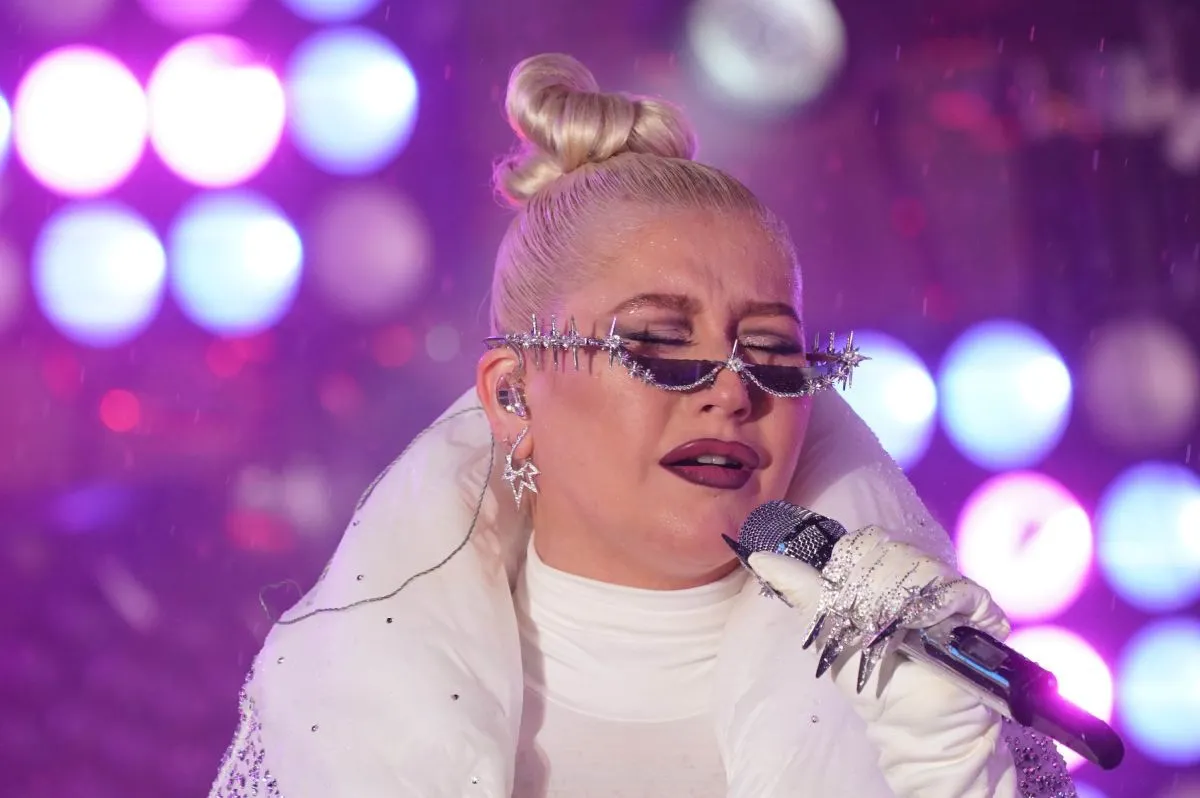 2018-ban Christina Aguilera éppen picit gömbölyűbb testtel hódított / Fotó: Northfoto