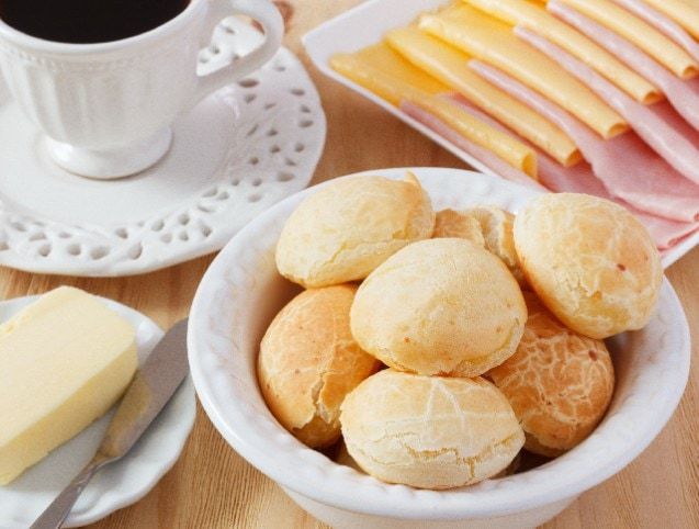 Brazil sajtos zsemle - Pão de queijo (gluténmentes)