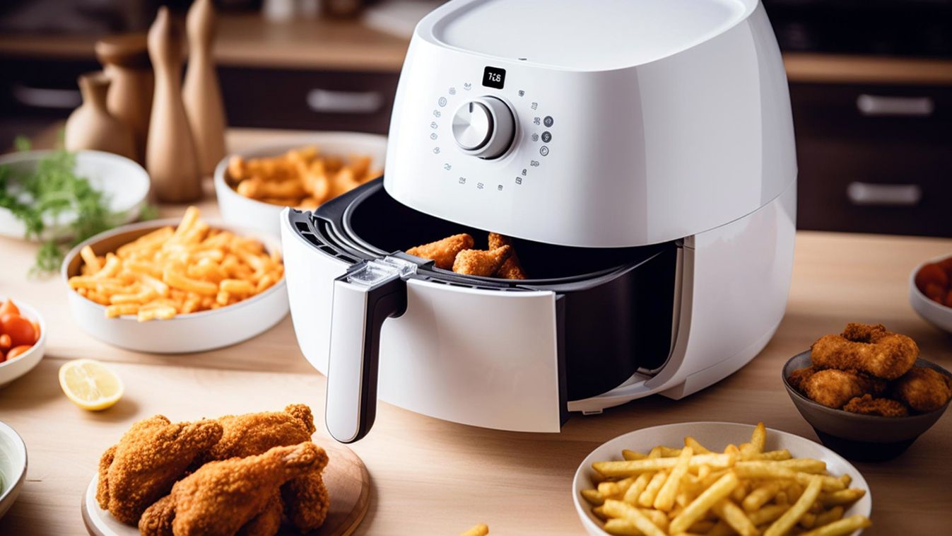 Airfryer, a forrólevegős sütő