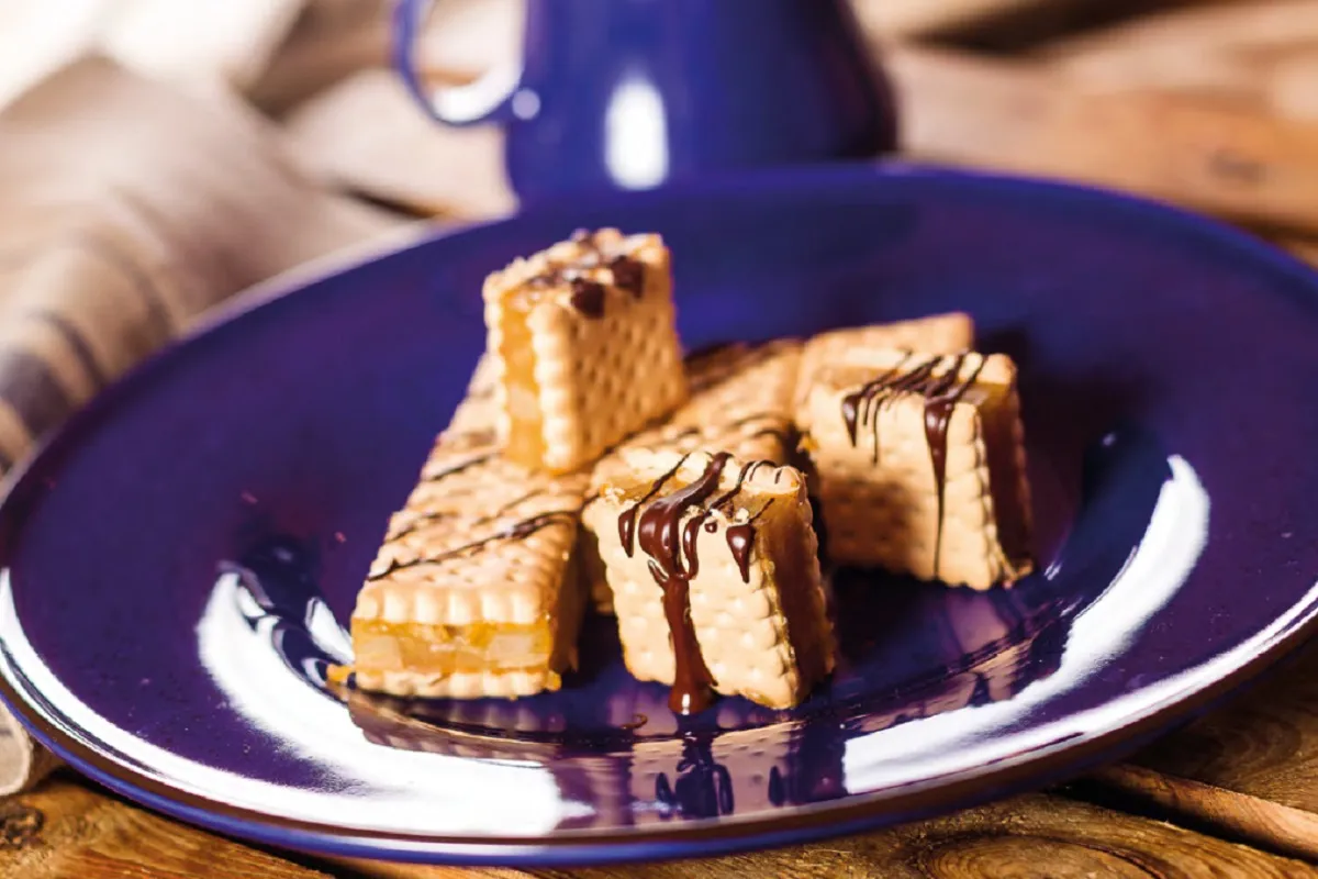 Körtés kekszes süti recept