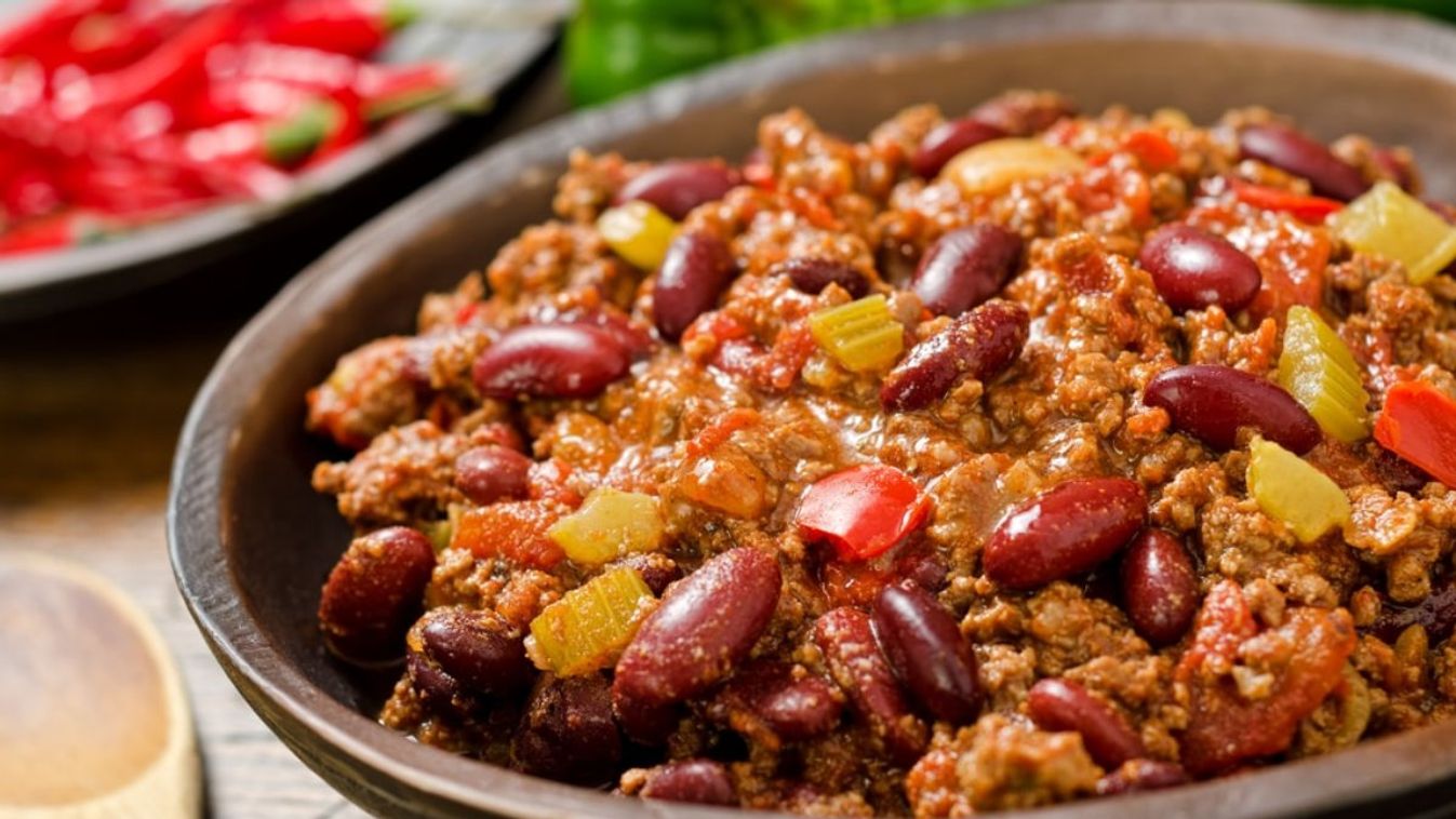 Csilis bab (Chili con carne) recept