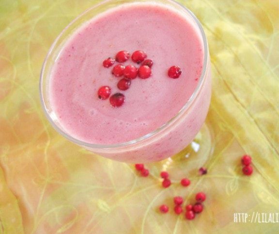 Ribizlis smoothie