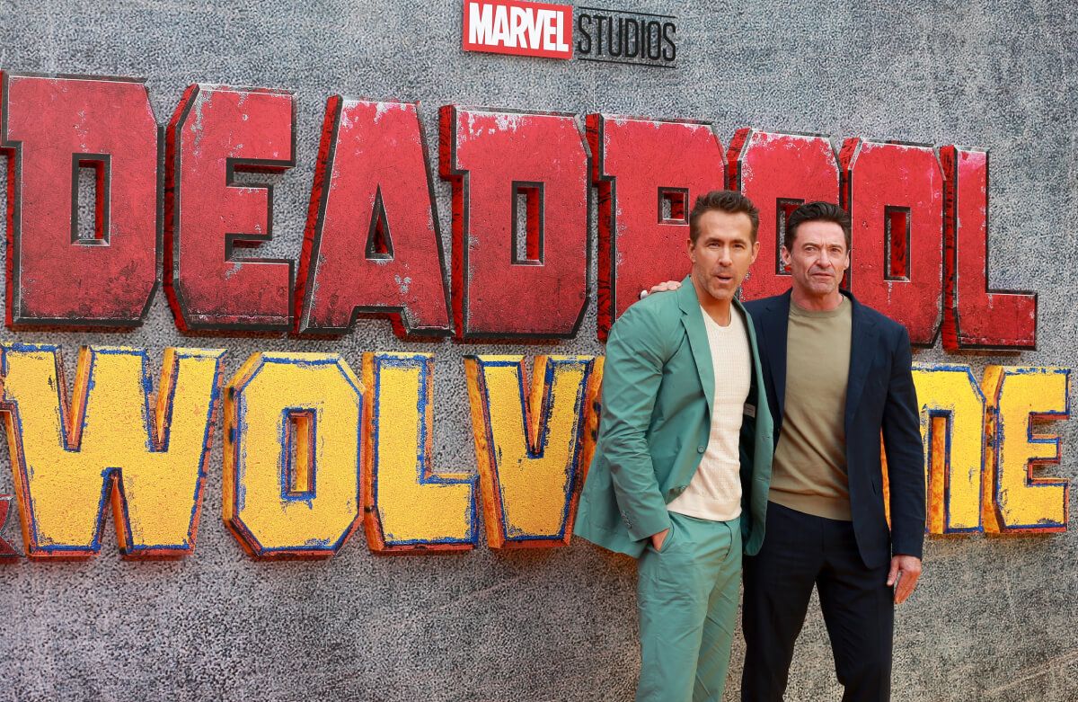 Ryan Reynolds és Hugh Jackman a Deadpool londoni bemutatóján /Fotó: Shutterstock