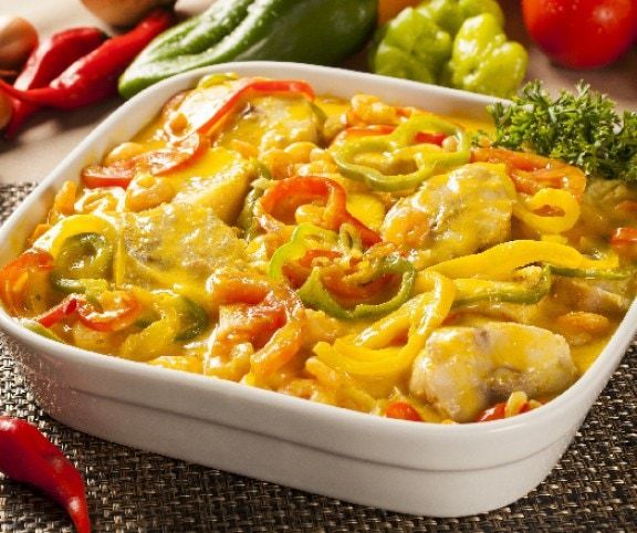 Brazil halászpörkölt (Moqueca de peixe)