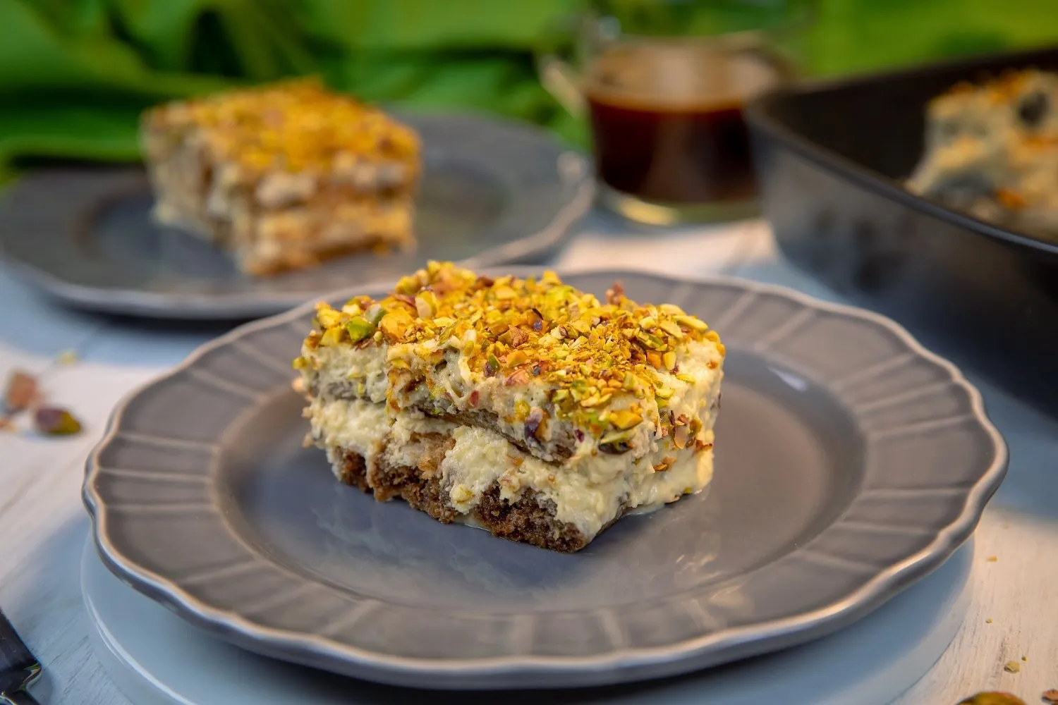 Pisztáciás tiramisu recept