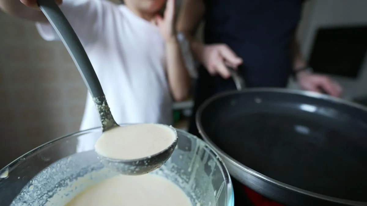 A pudingporos palacsinta finomabb, mint a sima lisztből készült változat