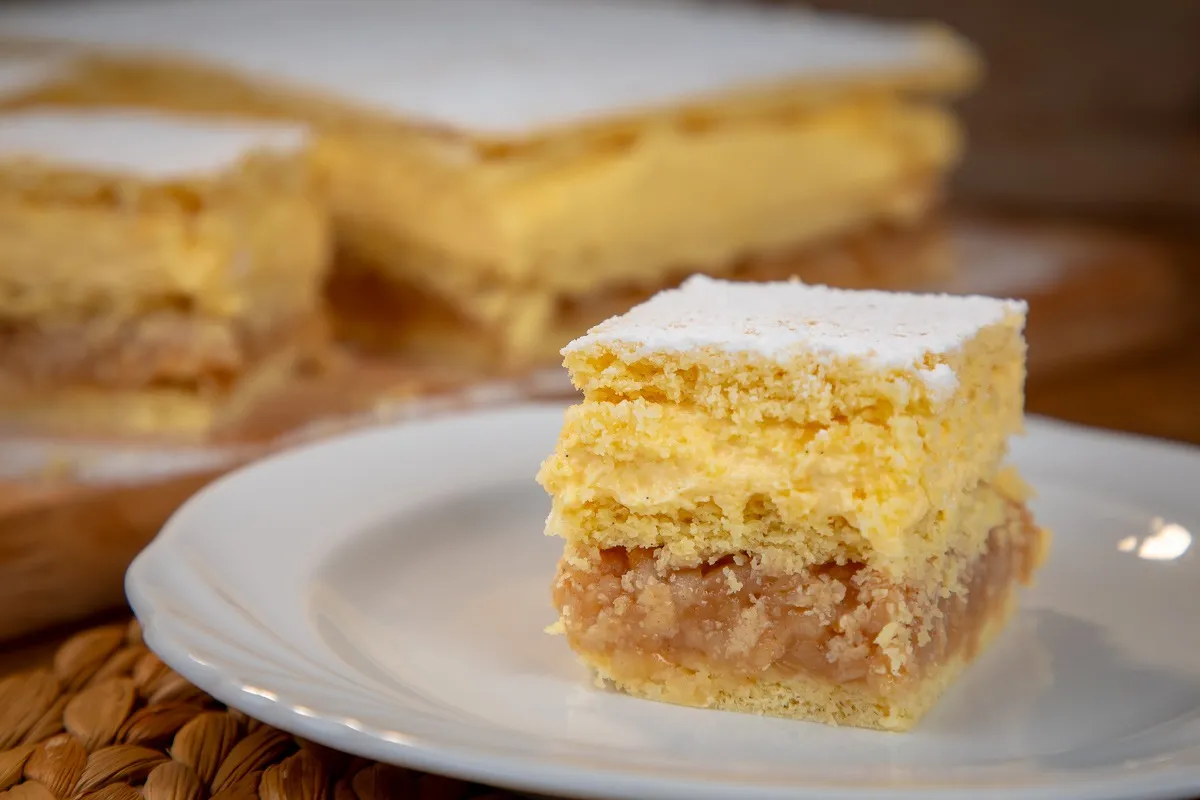 Almás krémes recept