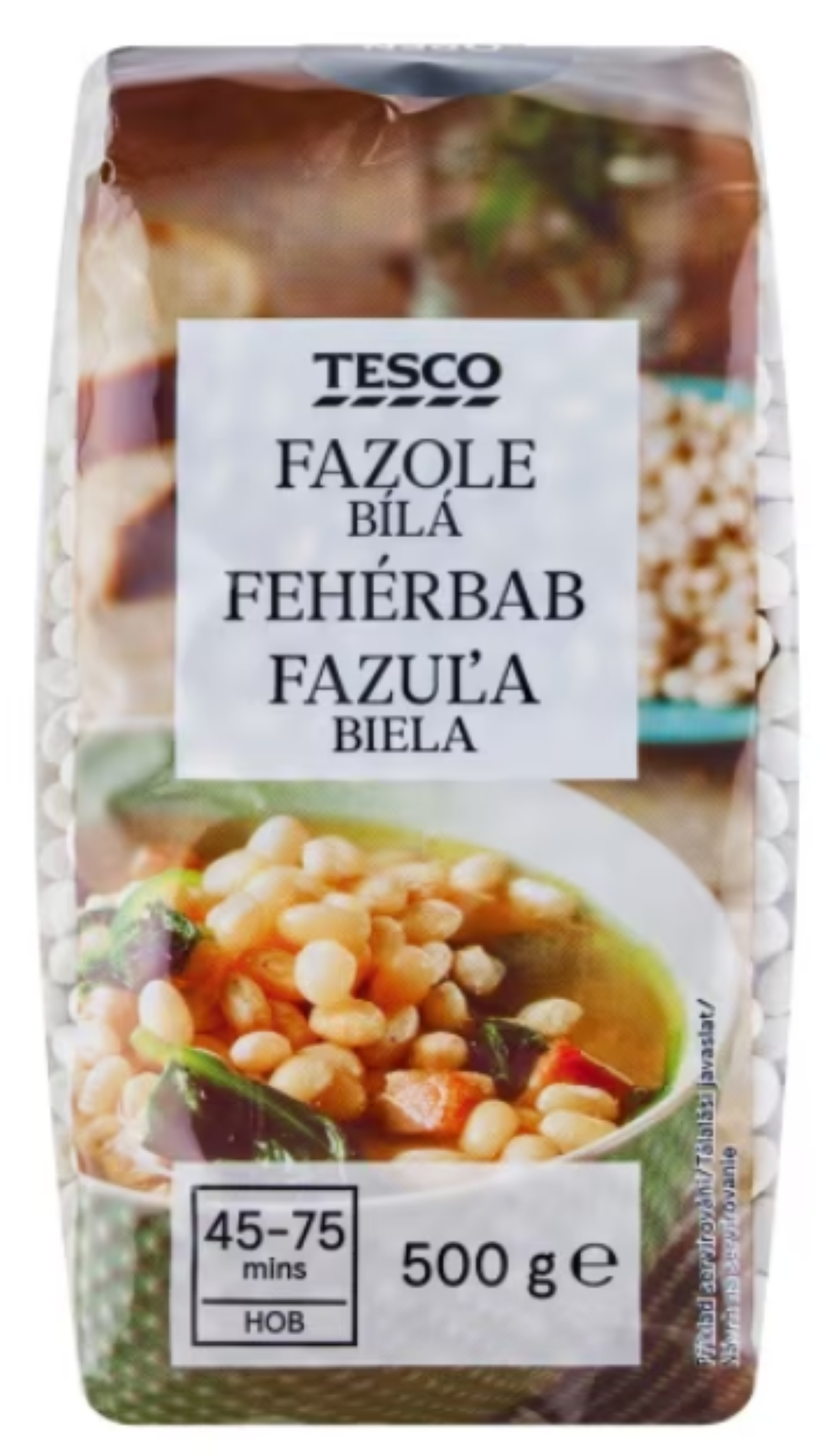 Tesco fehérbab