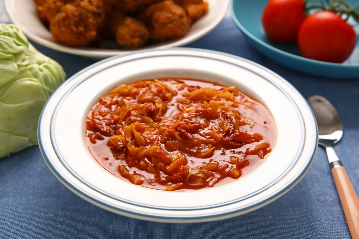 Aszalt paradicsomos káposztafőzelék recept