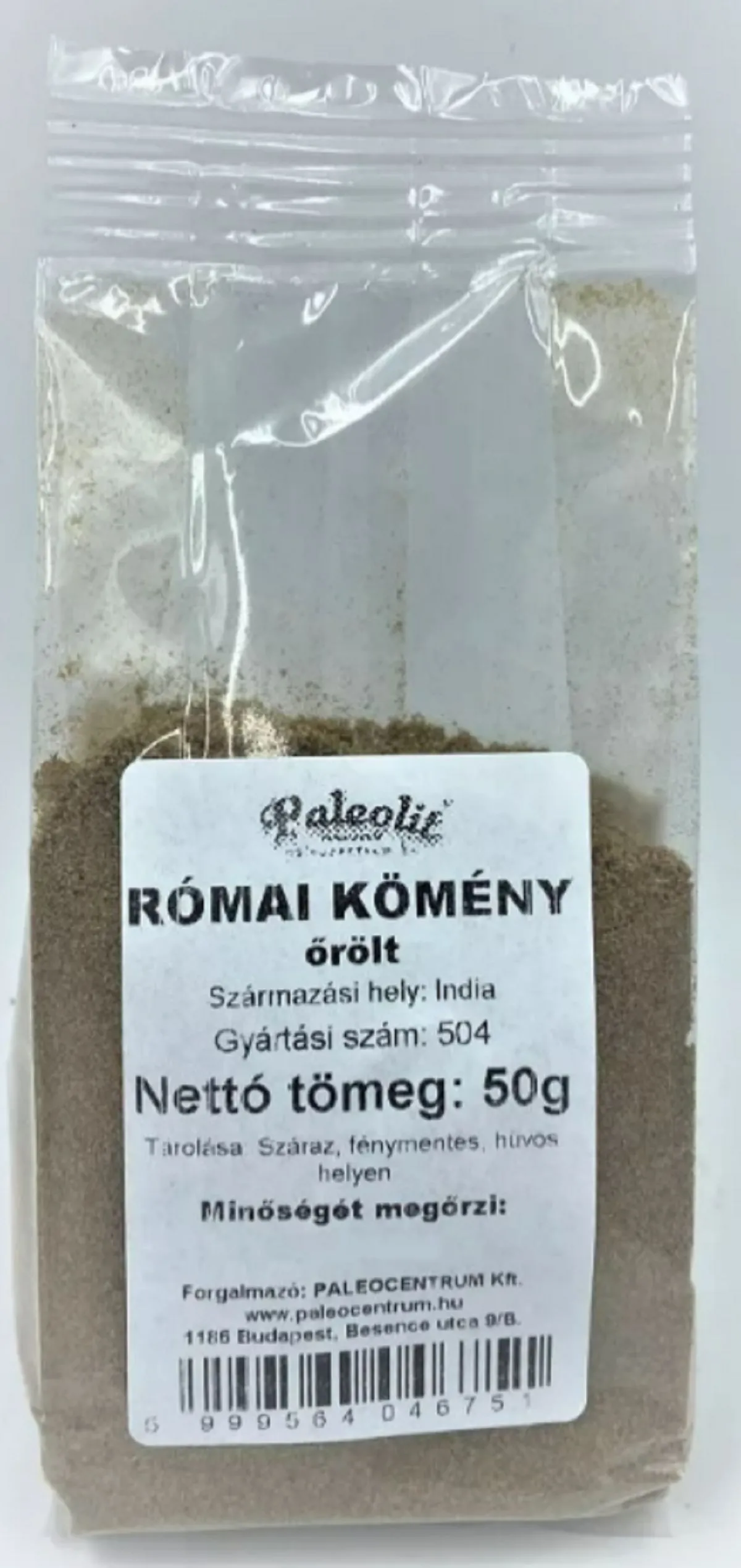 Paleolit Római kömény őrölt