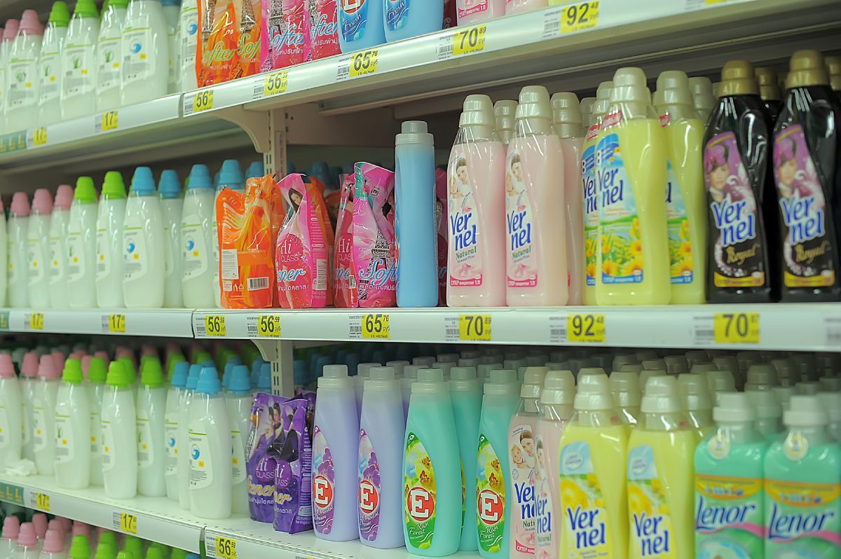 Russia,,St.,Petersburg,,17,05,2014,Conditioners,For,Laundry,In,The,Supermarket