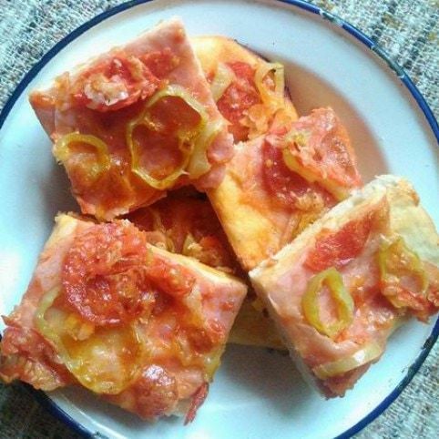 Egyszerű gyors pizza