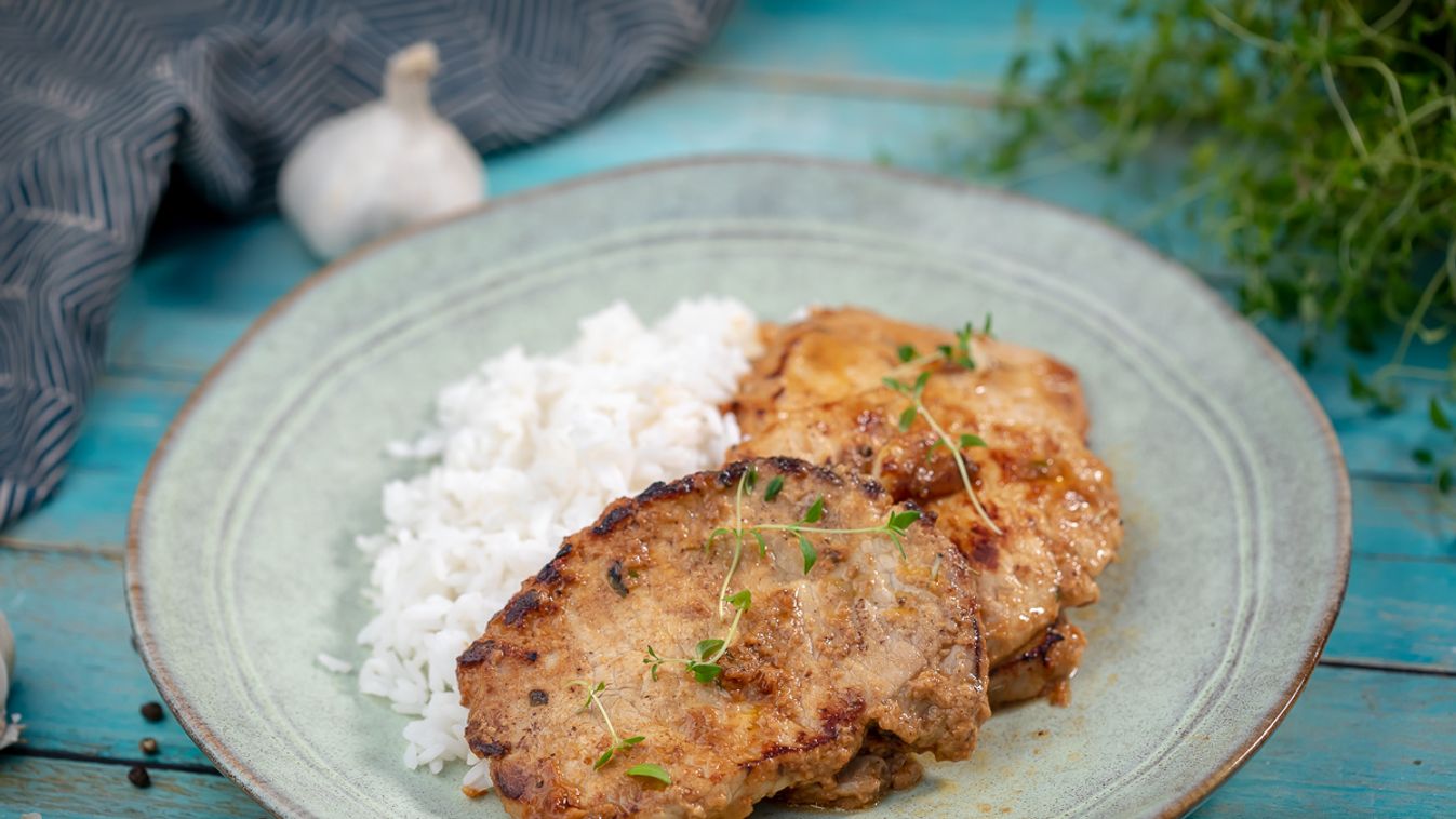 Mustáros-zöldfűszeres karaj recept