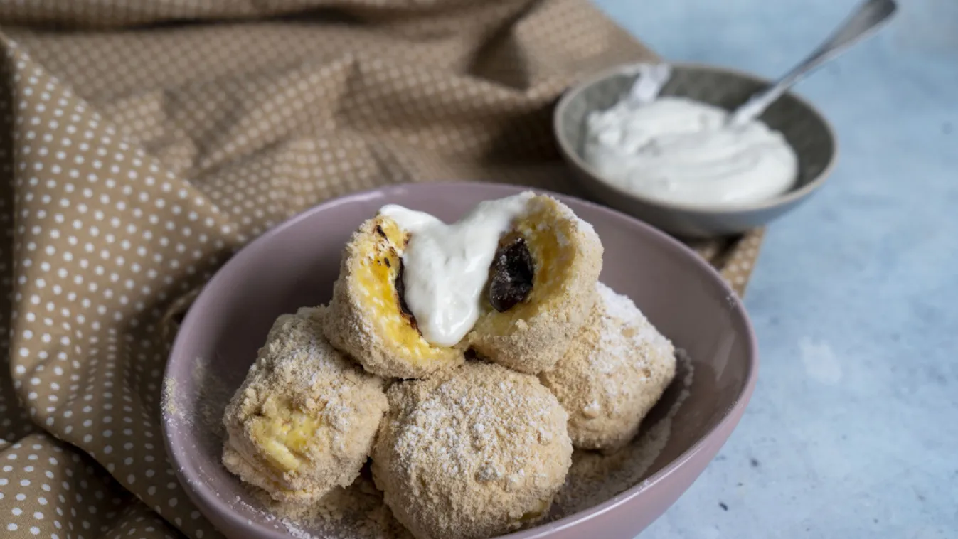 Túró Rudi-gombóc (csokis túrógombóc) recept