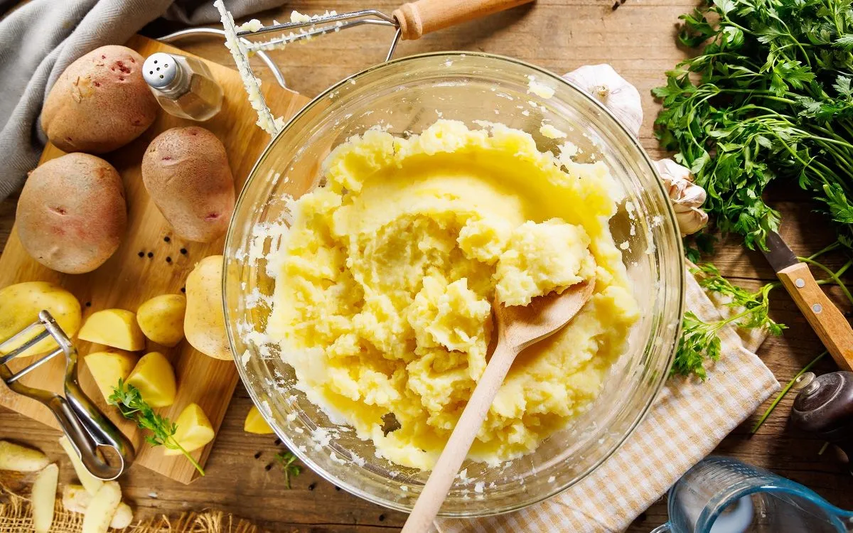 Preparing,Mashed,Potatoes,–,Delicious,And,Comforting,Homemade,Meal