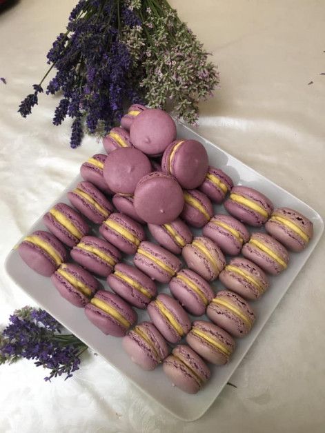 Fehércsokoládés macaron