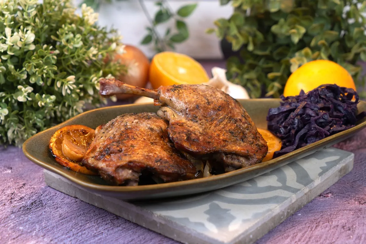 Narancsos kacsacomb recept