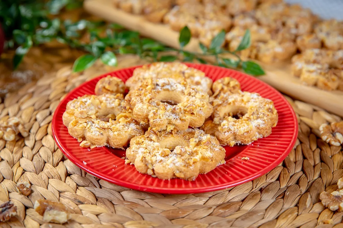 Preckedli, a sváb omlós diós linzer