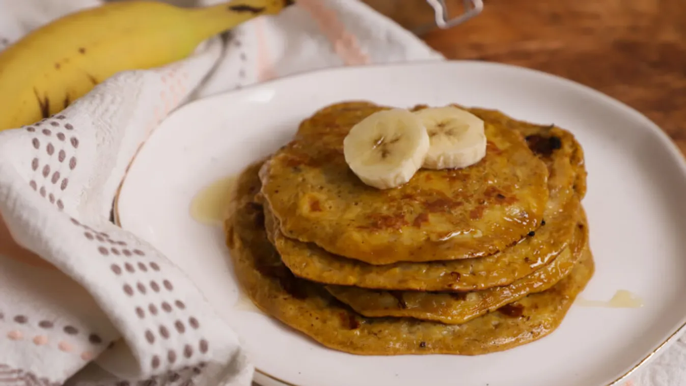 3 hozzávalós banános palacsinta recept