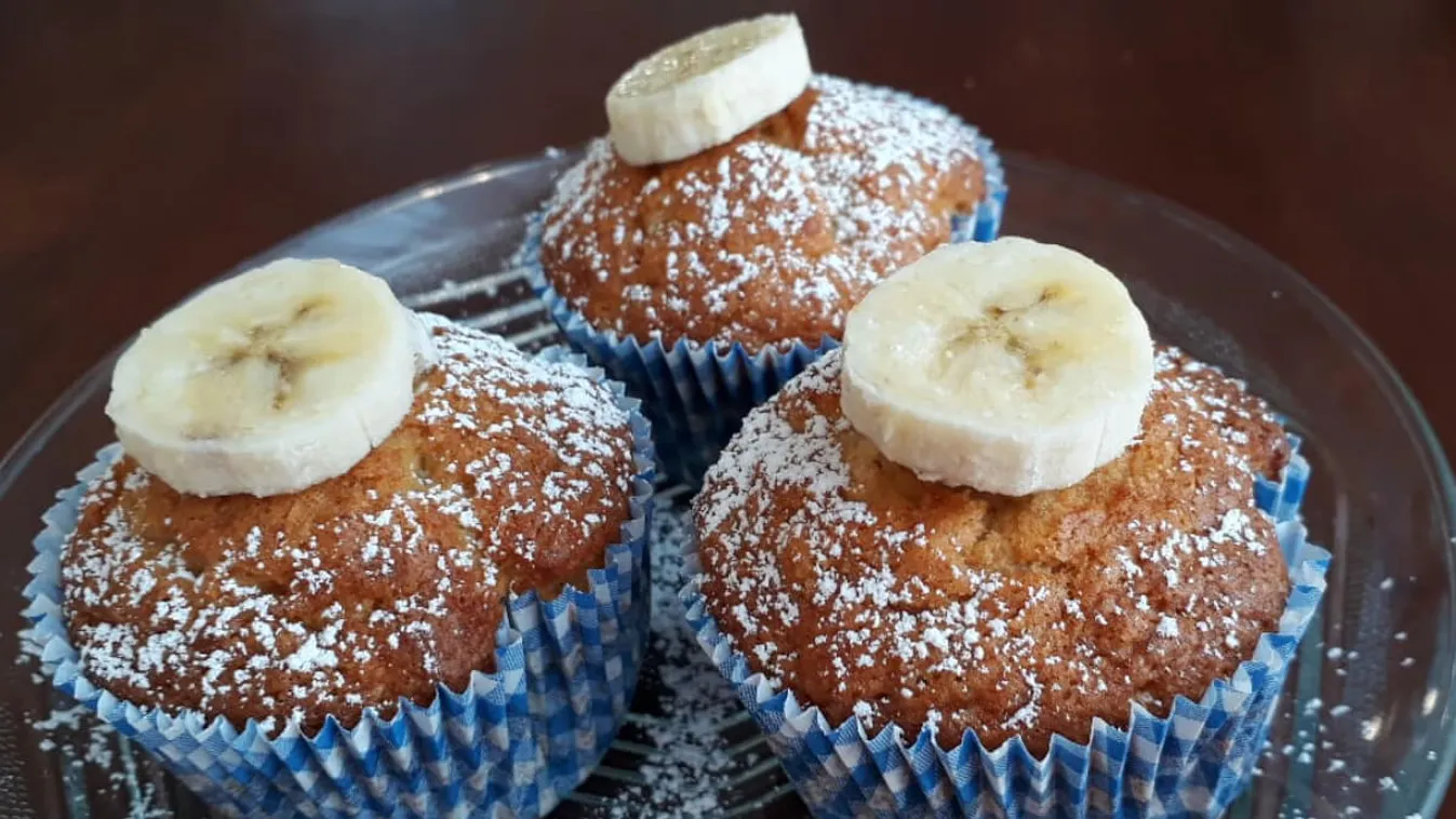 Egyszerű banános muffin recept