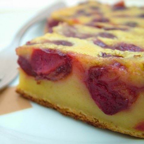 Meggyes clafoutis