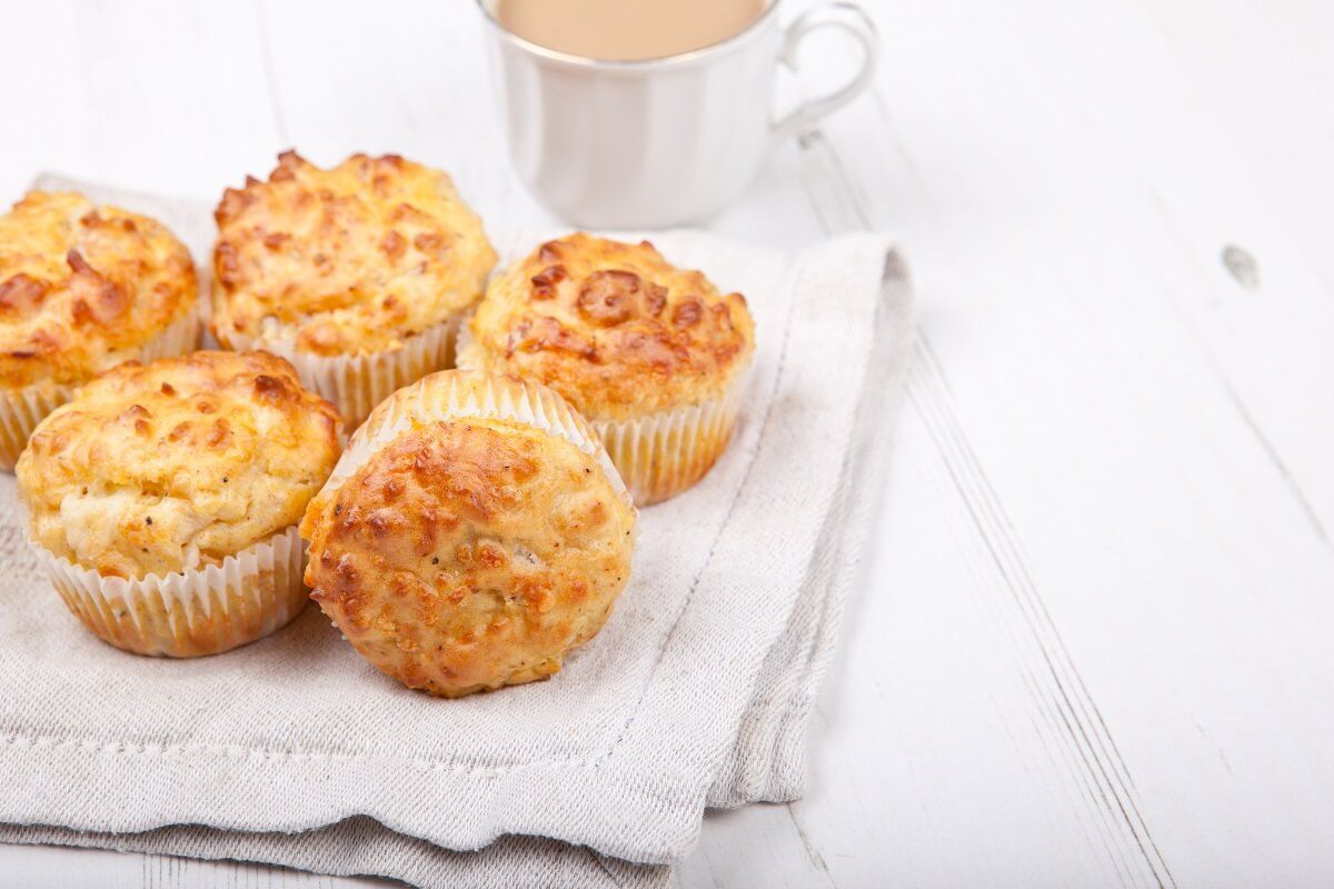 Sajtos-hagymás muffin /Fotó: Shutterstock