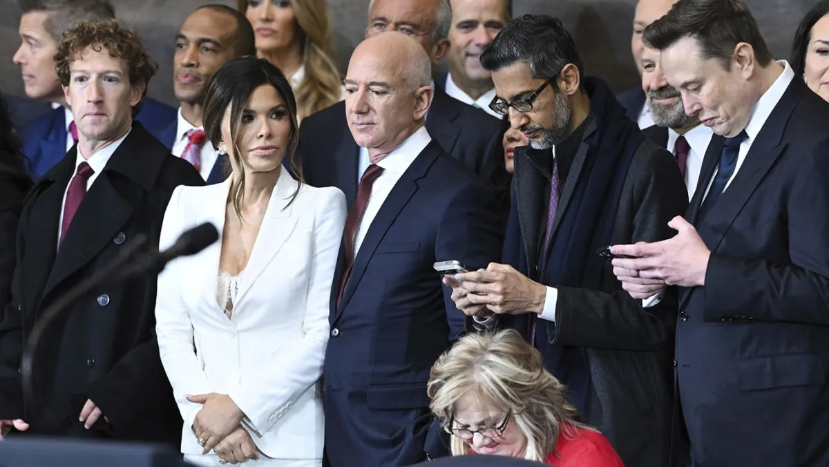 Trump and Vance Swearing-In at the US Capitol