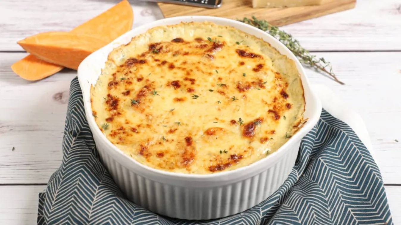 Rakott édesburgonya