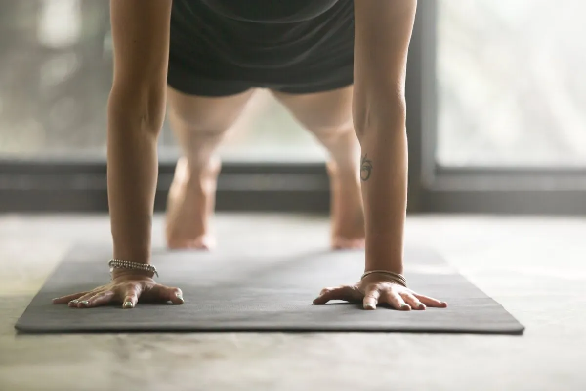 fekvőtámasz kezdőpozíció