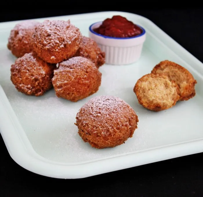 Olasz karneváli sütemény cukormentesen (Castagnole fritte) recept