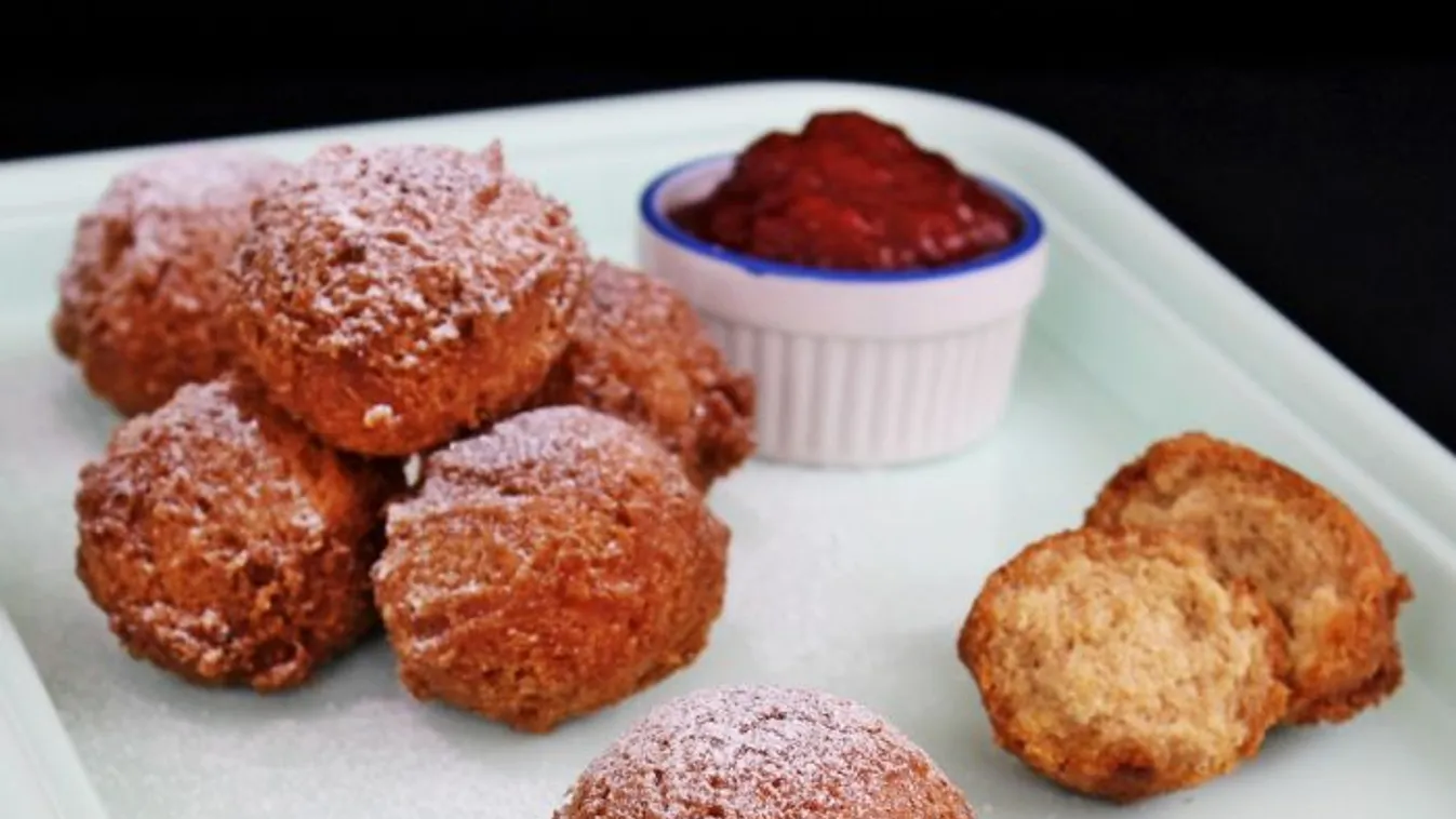 Olasz karneváli sütemény cukormentesen (Castagnole fritte)