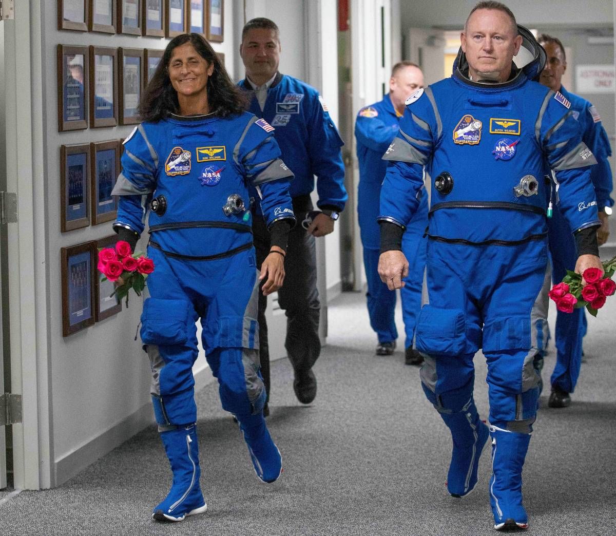Sunita Williams and Barry Willmore