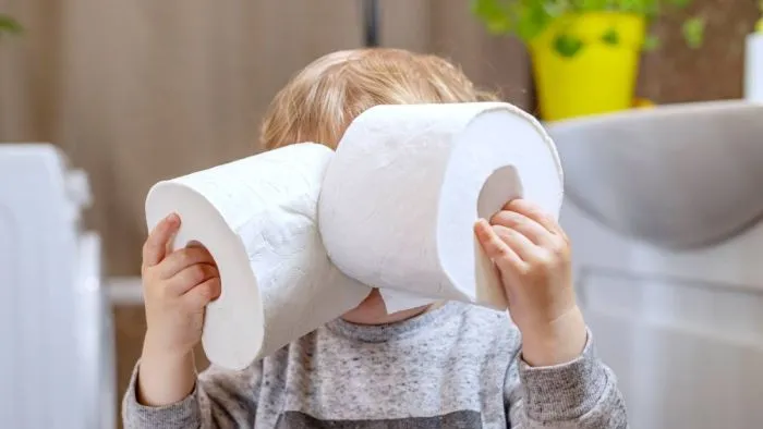 Ha ilyen színű WC-papírt használsz, vigyázz!