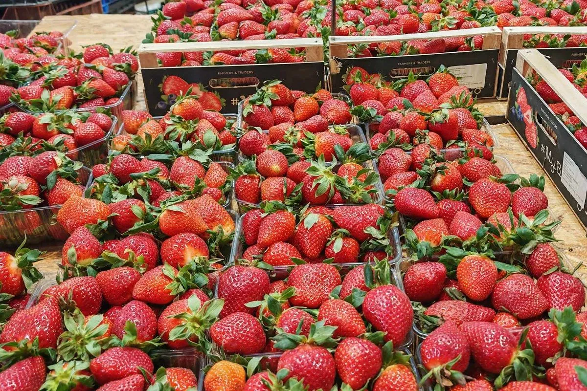 Megjelent az eper a budapesti piacokon is, íme az ára