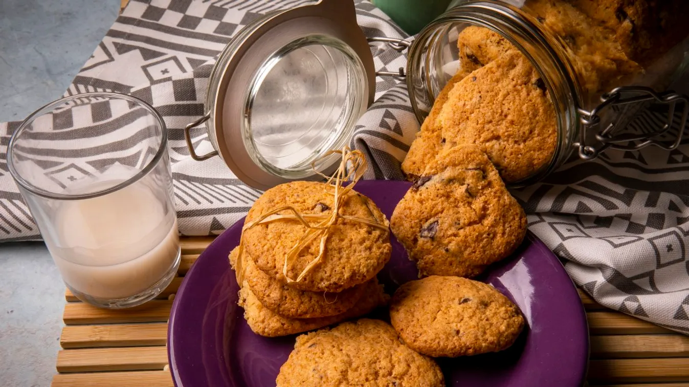 Amerikai csokis keksz (tej- és gluténmentesen) recept