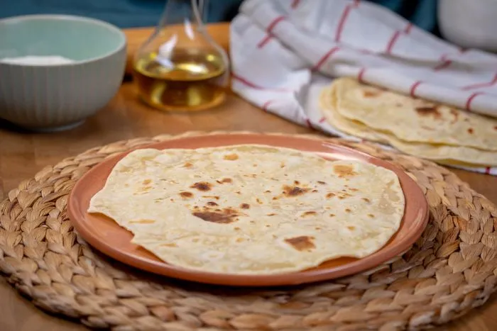 Házi tortillalap recept