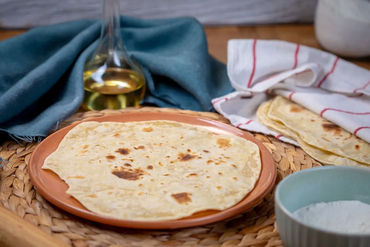 Házi tortillalap receptje