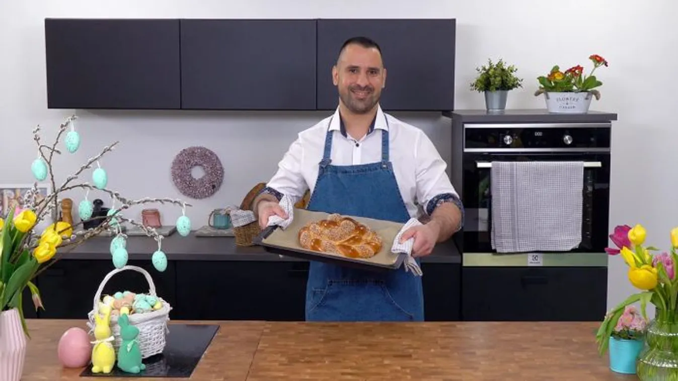 Húsvéti kalács air fryerben? Igen! Gábor, a házi pék receptjével ez is működhet!