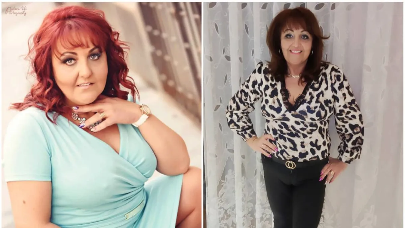 Szenzációs fogyás: Szilvia 47 évesen fél év alatt 20 kilót adott le