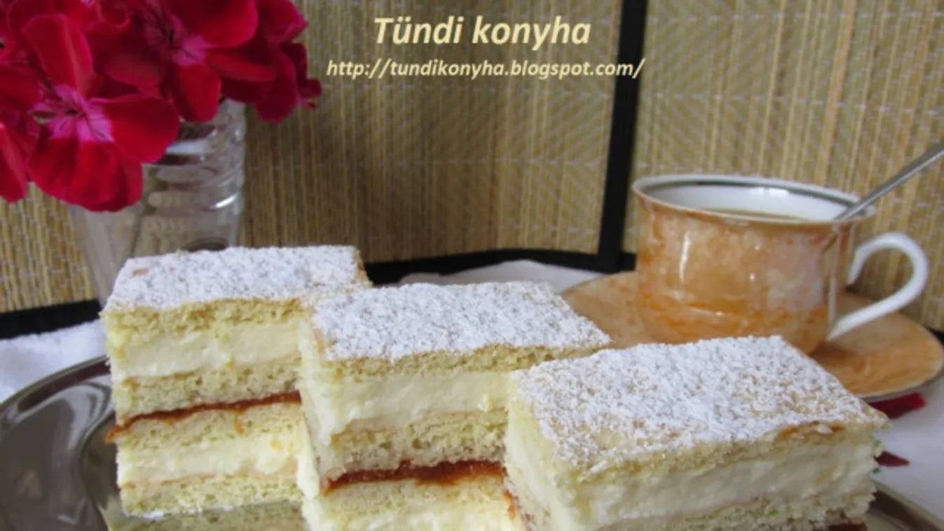 Mimóza szelet recept