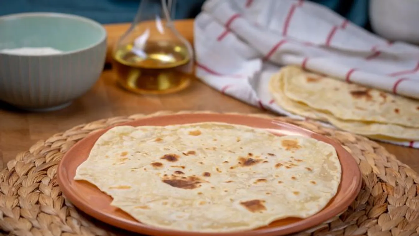 Házi tortillalap recept