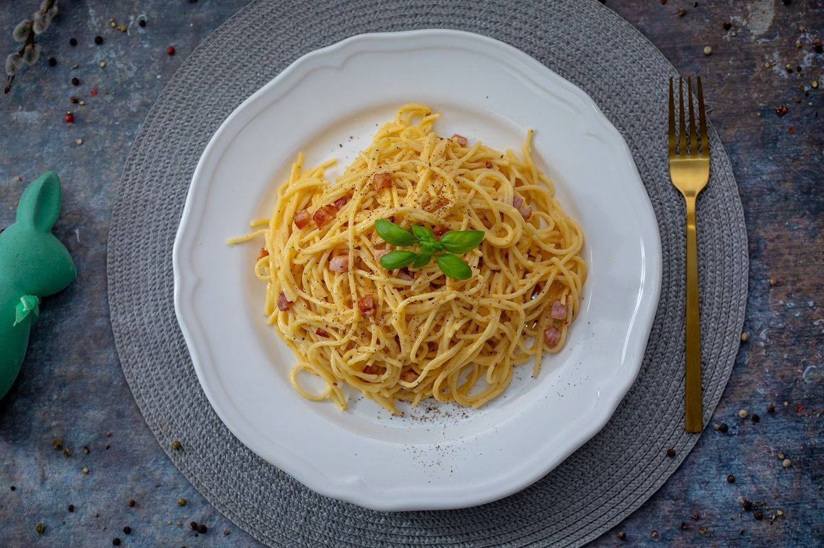 Gyors és finom carbonara spagetti