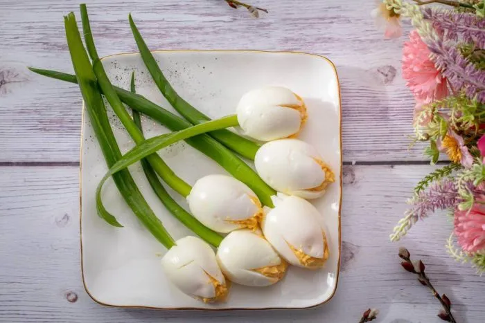 Kaszinótojás-csokor recept